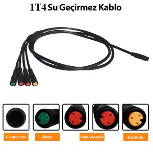 FatBike 1000W Elektrikli Bisiklet Dönüşüm Kiti Cadenza 48V 16Ah LG - Görsel 13